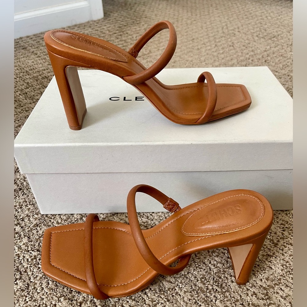 SCHUTZ Ully Tab Heeled Sandals sz. 9.5